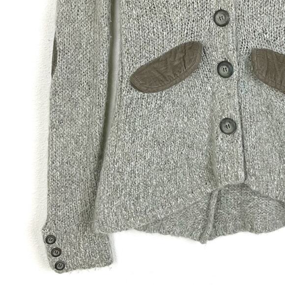 Sparrow | Anthropologie Cardigan Sweater Button Elbow Patches XS - Picture 5 of 7